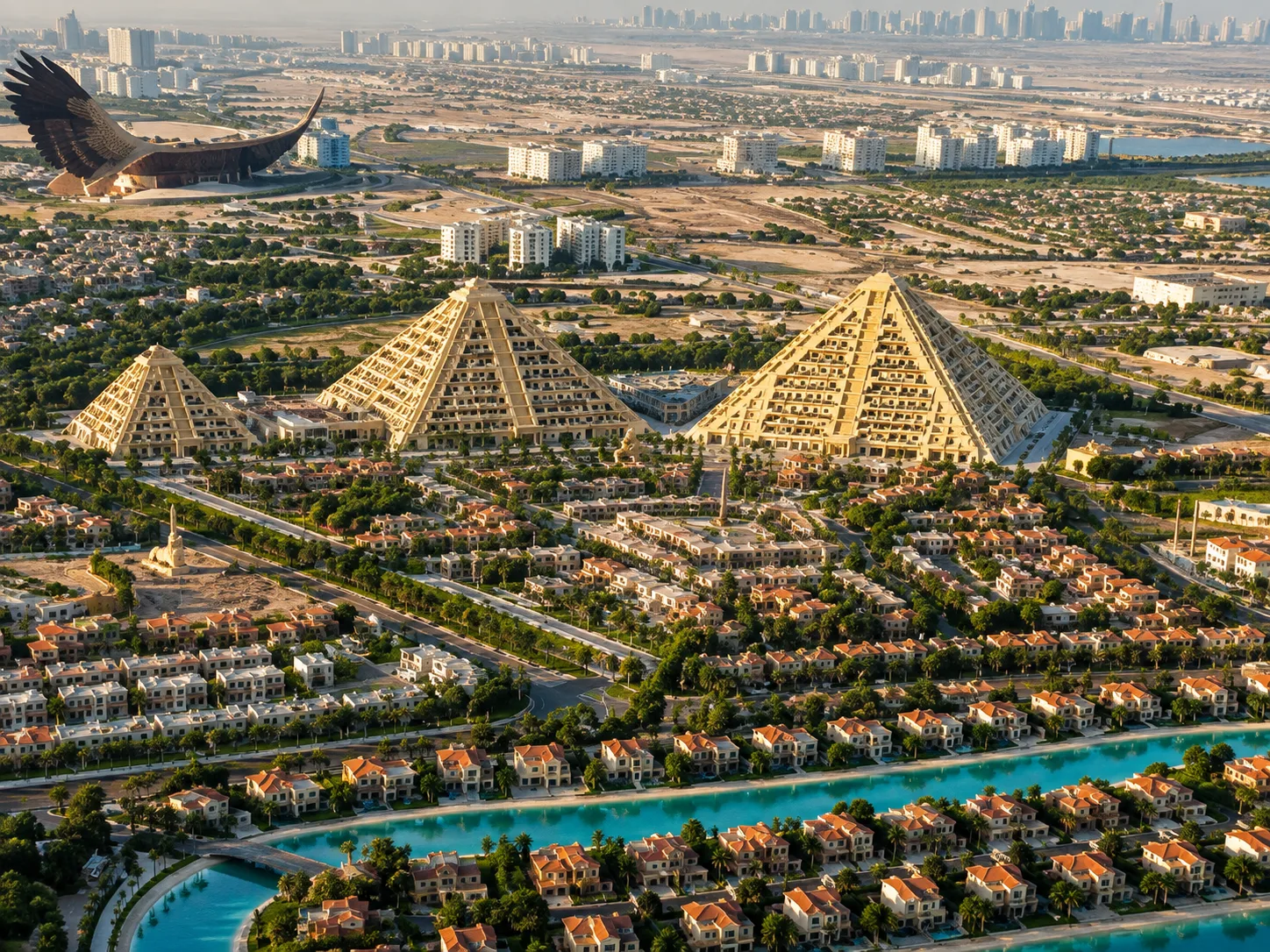Falcon City Of Wonders — Dubai community